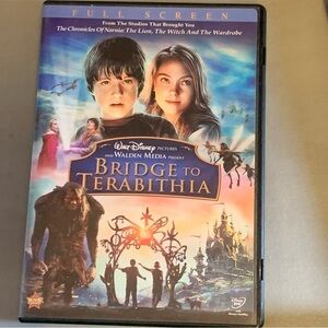 $5 each / 3 for 12 / 6 for $20 | Disney Bridge To Terabithia DVD Full Screen